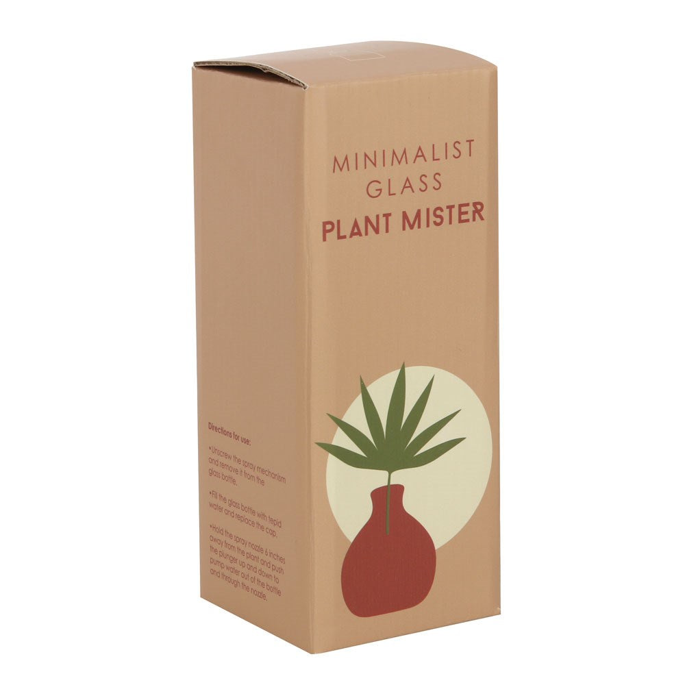 Pink Glass Plant Mister